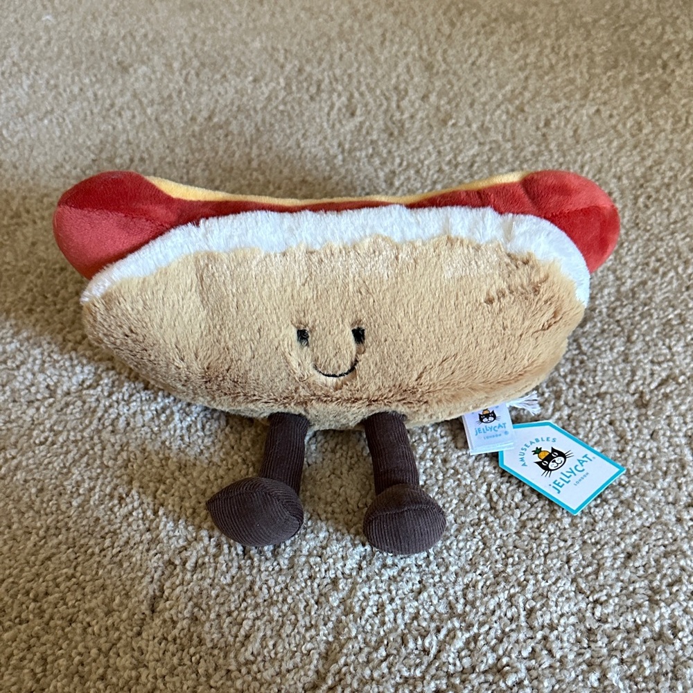 Jellycat Hot Dog